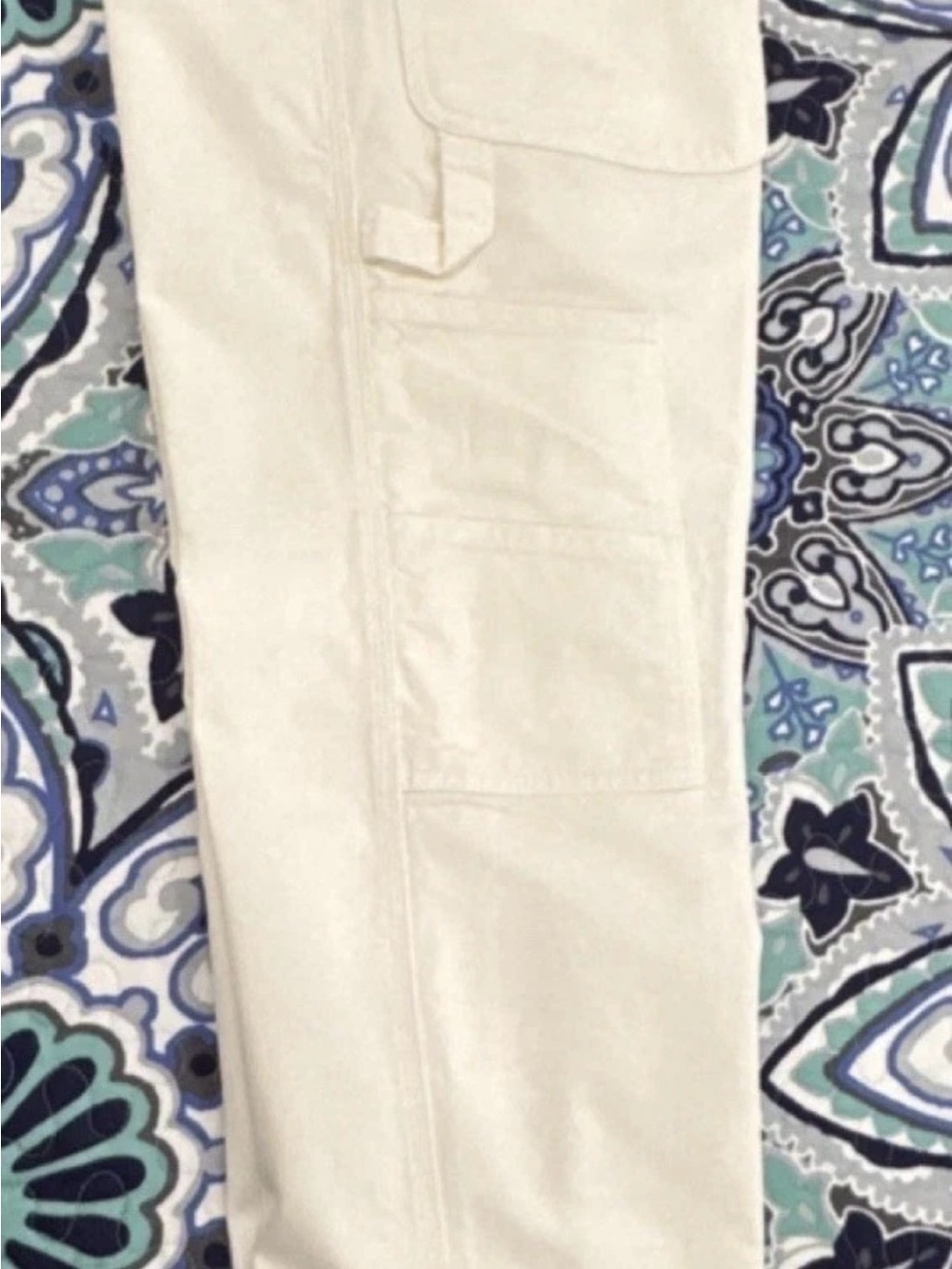 Men's Cream Work Pants - Versatile Carpenter Style